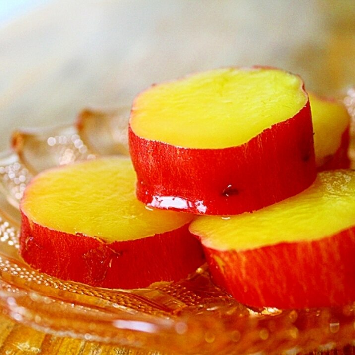 さつま芋のレモン煮＊しょうゆ風味